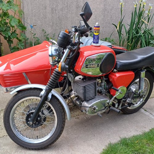 Oldalkocsis Mz 250/1 karbantartás