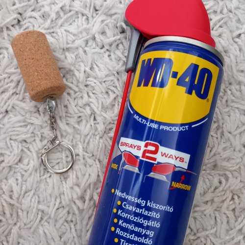 Kulcstartó mechanika wd40