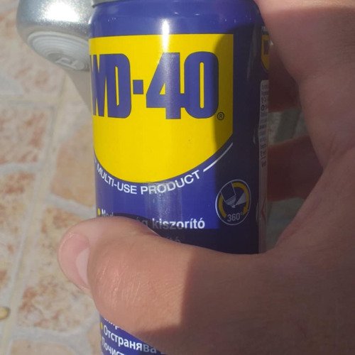Bicikli pedál főcsavar wd40