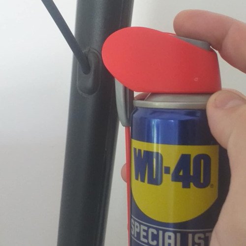 Roller féktartó gumi wd40