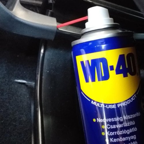 Autó ülést mozgató kar wd40