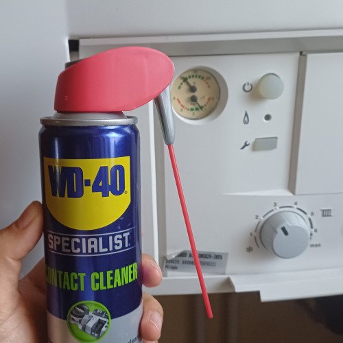 Kazán karbantartása WD-40-el