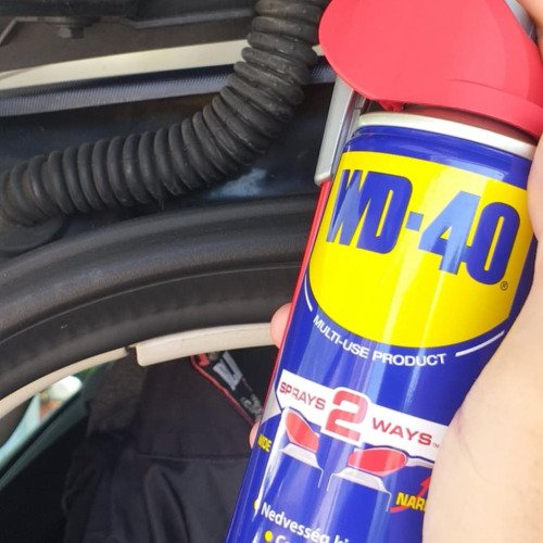 Autó vezetékvédő gumi wd40