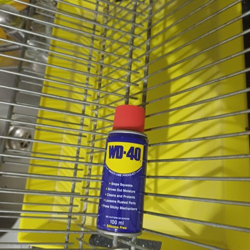 Csepegtető karbantartás WD-40-el