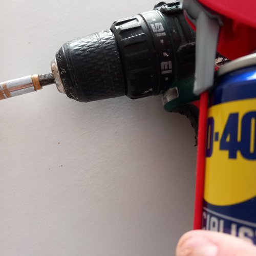 Akkus szerszám tokmány fej wd40