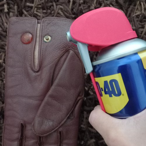 Bőrkesztyű patent wd40