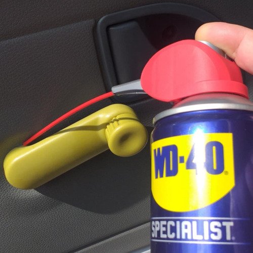 Autó ablak tekerő wd40