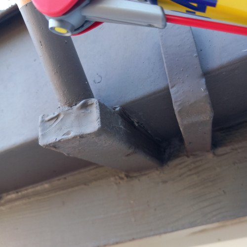 Csatorna tartó vas wd40