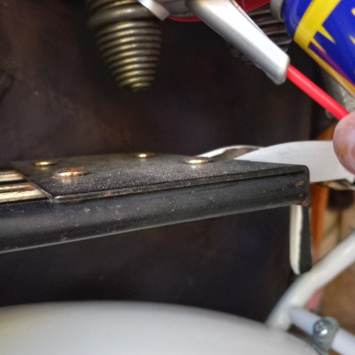 Bicikli csomagtartó wd40