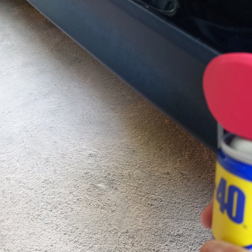 Autó küszöb wd40