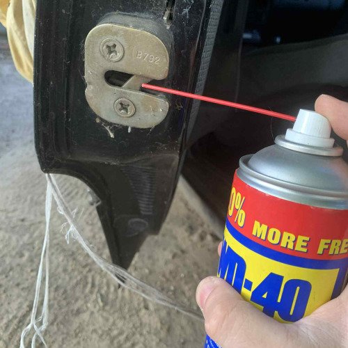 Ajtózár és a WD40