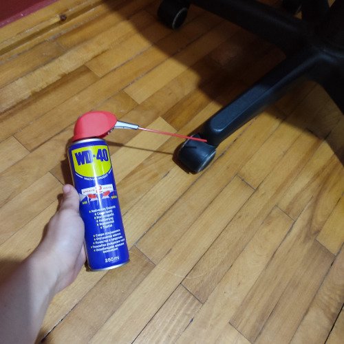 Görgős szék és a WD40