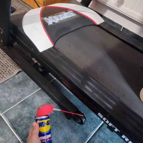 Futópadon is segít a WD40!