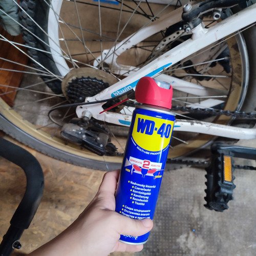 Bicikli lánc javítása