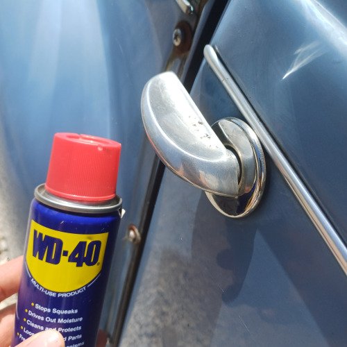 Old timer kisautó felújítás WD-40-el