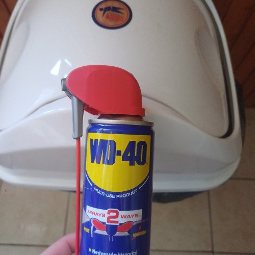 Szemetes tisztítása/karbantartása wd40-el