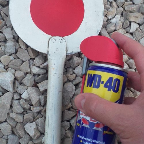 Kézi jelzőtábla wd40