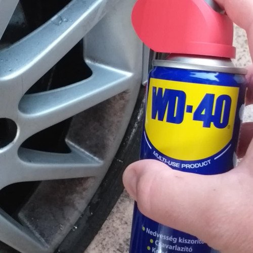 Autó felni wd40