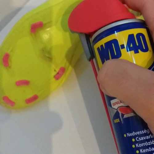 Stoplis cipő wd40