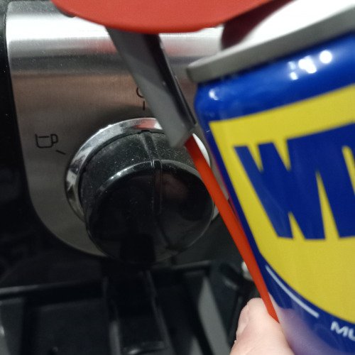 Kávéfőző tekerő gomb wd40