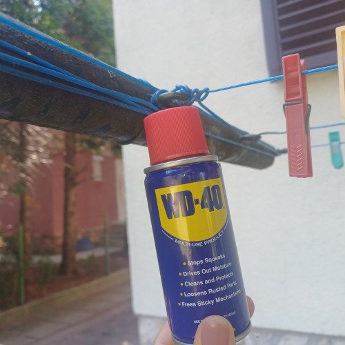 Szárító karbantartása WD-40-el