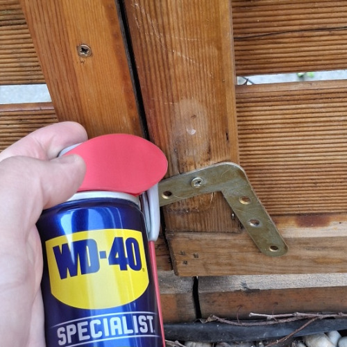Kerti kapu WD40