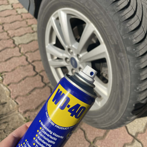 Kerékcsere WD40-el