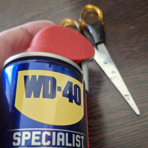 Olló wd40