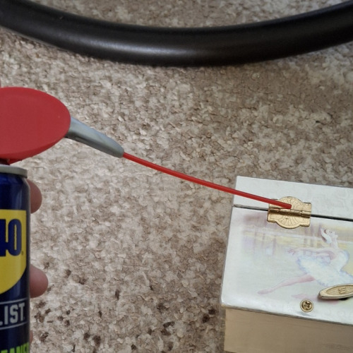 Ékszeres láda WD40