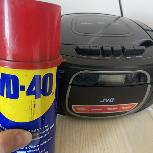 Régi rádió javítás wd40-el