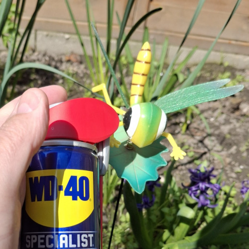 Fém kerti dísz wd40