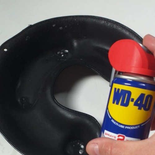 Festő nyaktál WD40