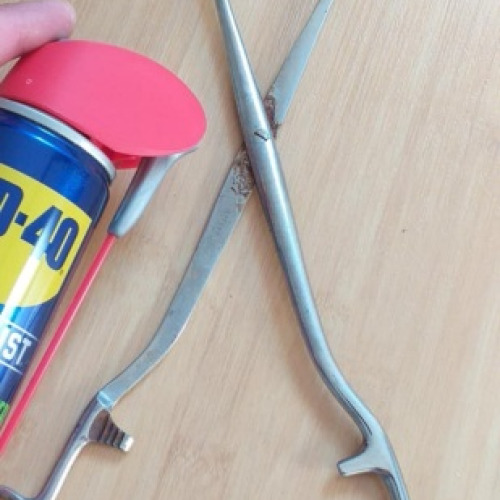 Retro olló wd40