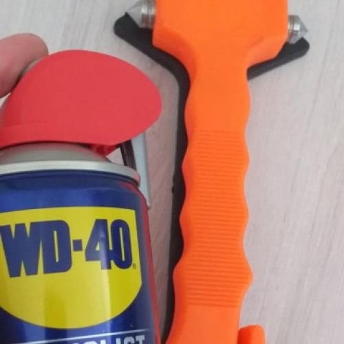 Vészhelyzeti ablaktörő kalapács wd40