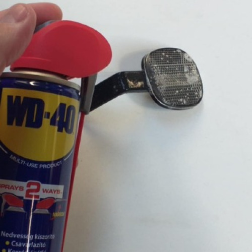 Kerékpár prizma wd40