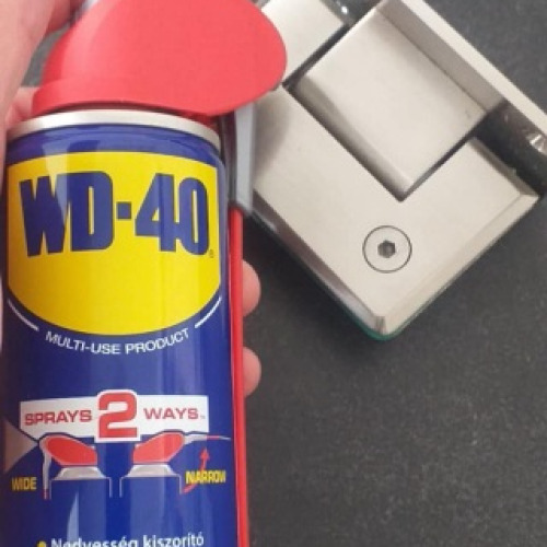 Üvegajtó zsanér wd40
