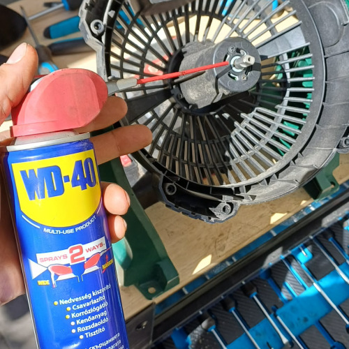 Ventilátor javítás.