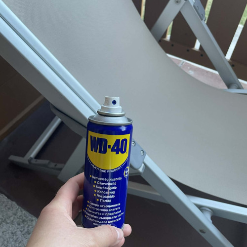Napozó ágy szorulásának javítása WD40-el