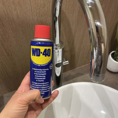 Csaptelep javítás WD40-el