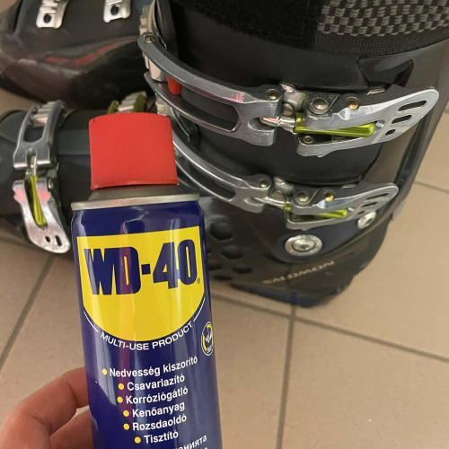 Síbakancs karbantartás WD40-el