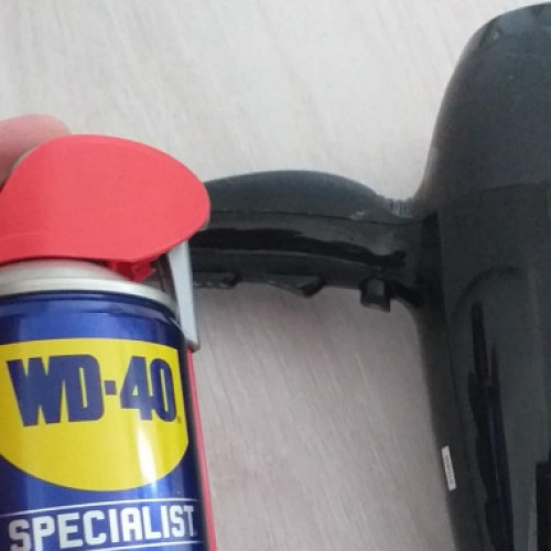 Hajszárító nyomógombok wd40