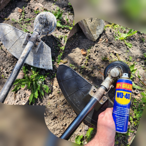 Szinte újjávarázsolta a kaszámat a WD-40