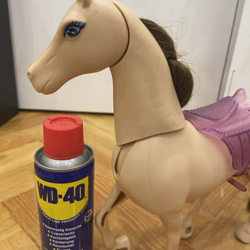 Játék javítás WD40-el