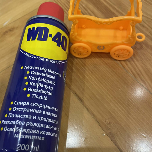 Játék javítás WD40-el