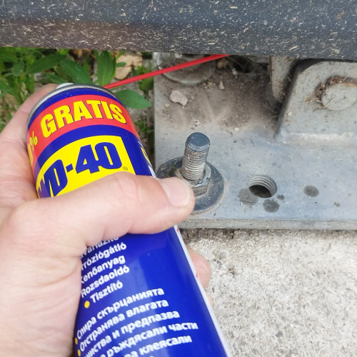 Úszókapu görgők karbantartása