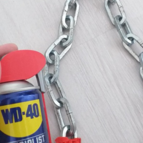 Bicikli lezáró wd40