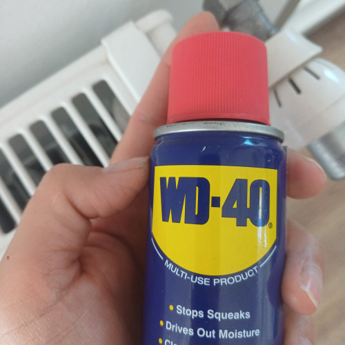 Hőfokszabályzó karbantartás WD40-el!