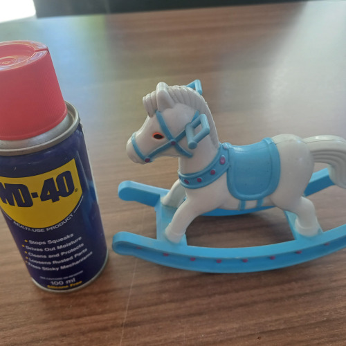 Játék felújítás WD-40-el