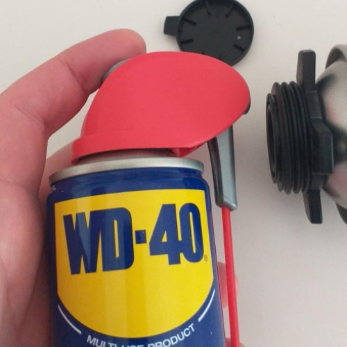Rászorult kupak wd40