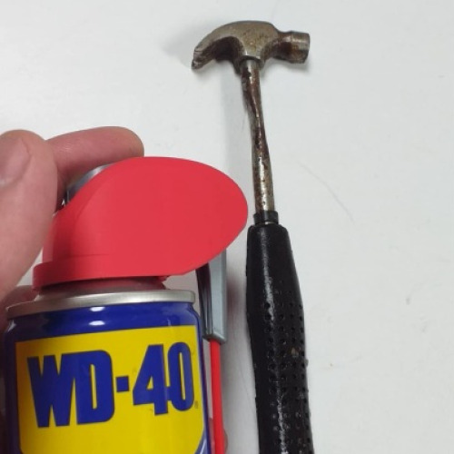 Mini kalapács wd40